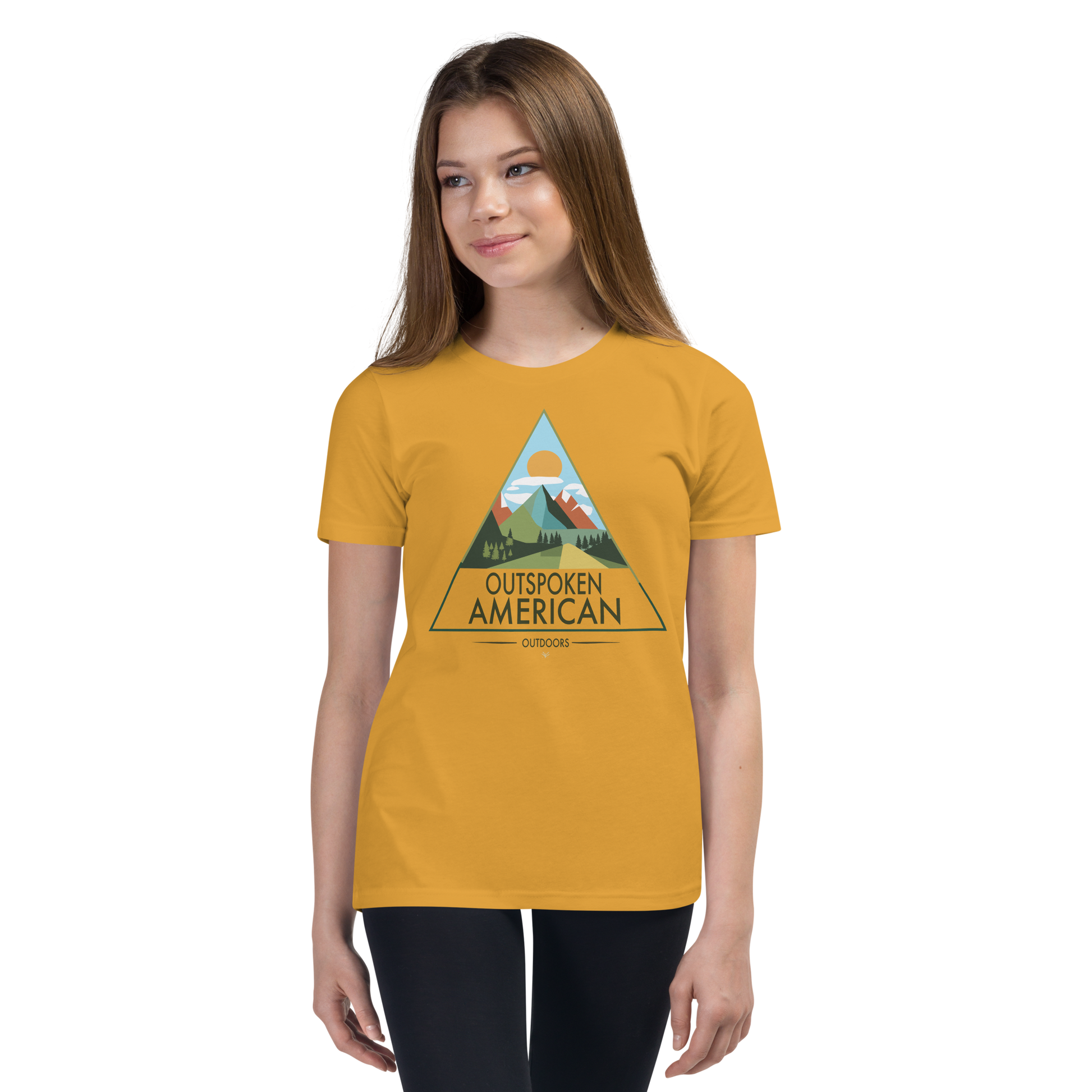 Outspoken American Outdoors (MONROE Design) Youth Tee