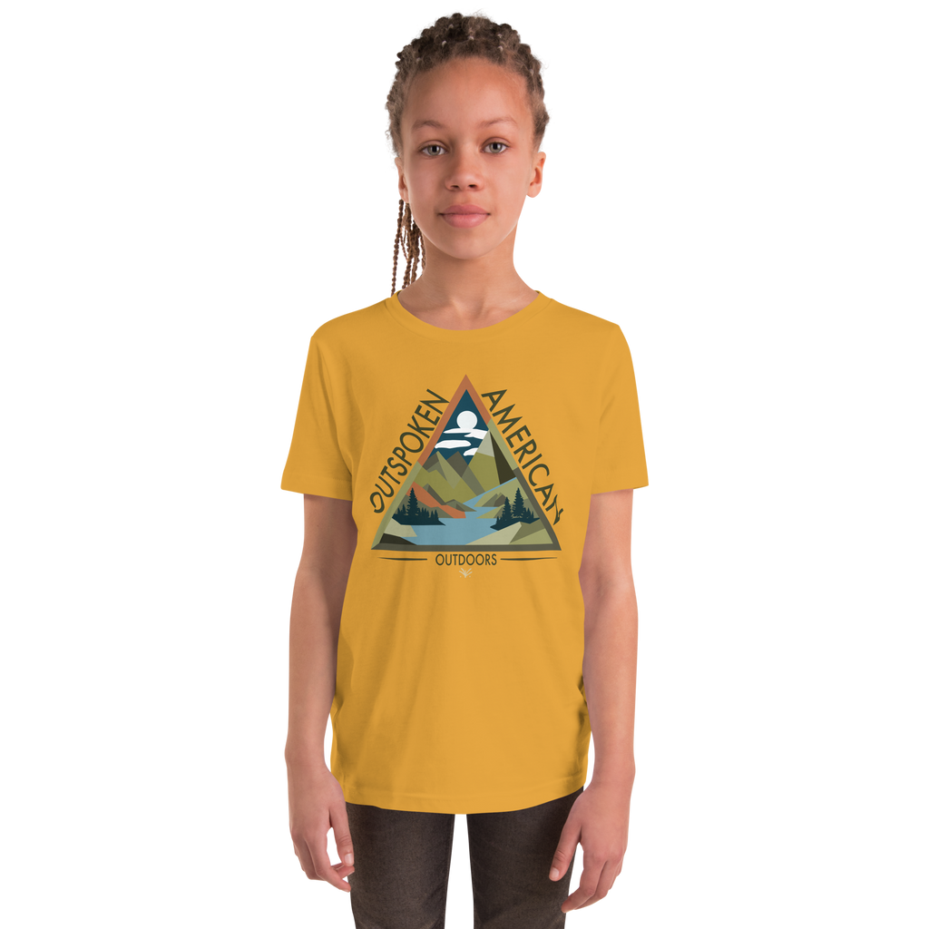Outspoken American Outdoors (ROME Design) Youth Tee