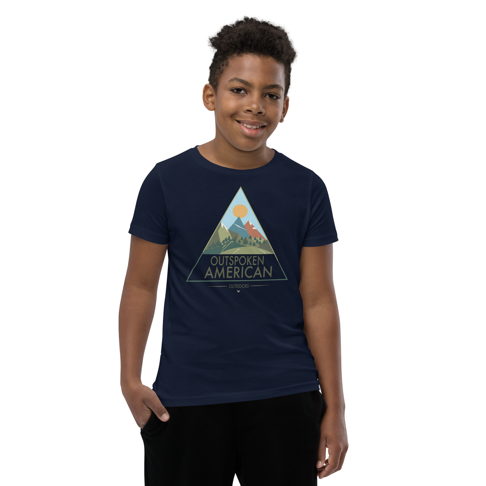 Outspoken American Outdoors (AUGUSTINE Design) Youth Tee