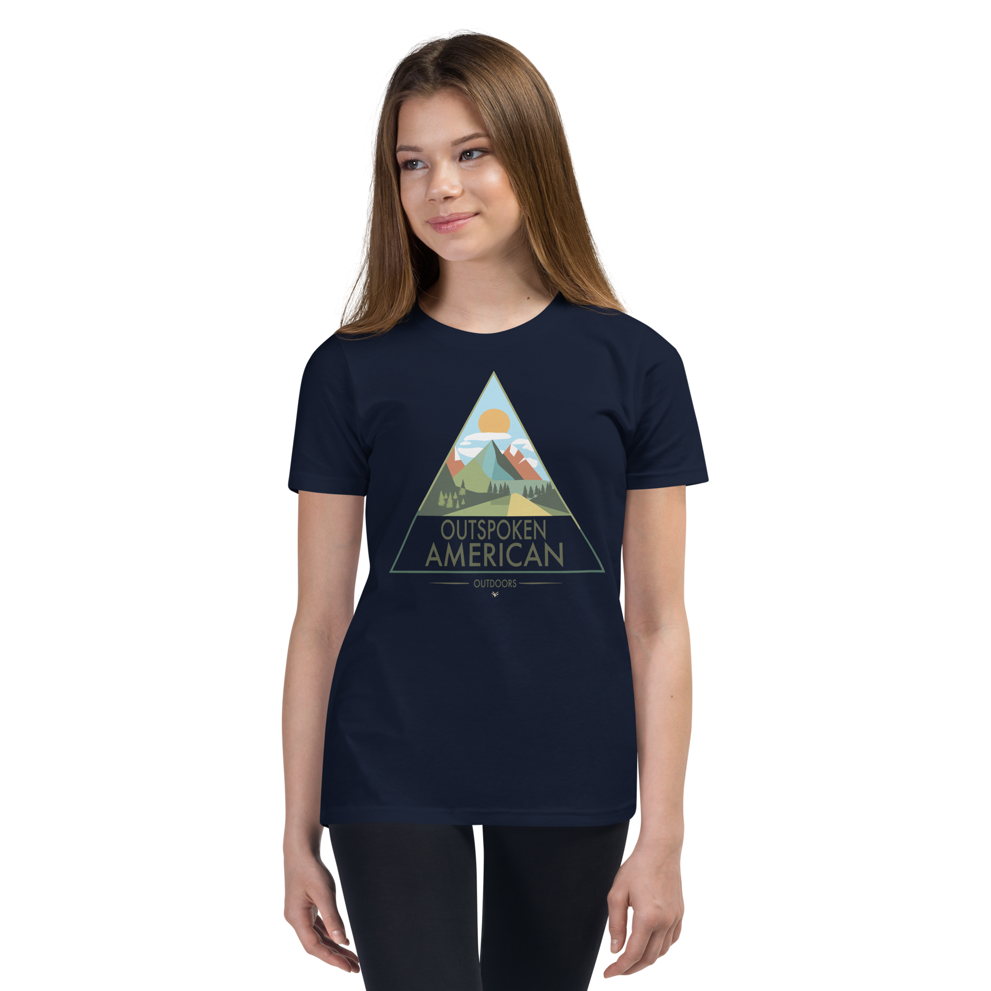 Outspoken American Outdoors (MONROE Design) Youth Tee