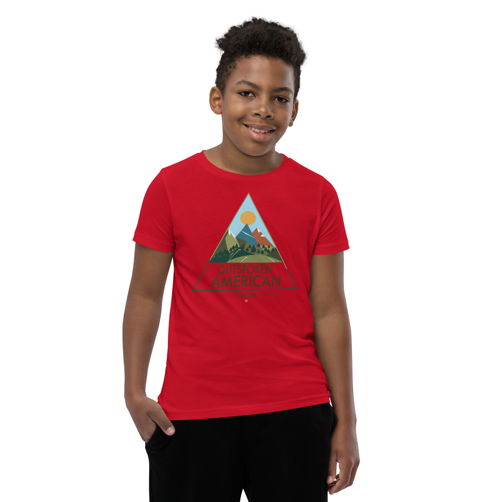 Outspoken American Outdoors (AUGUSTINE Design) Youth Tee