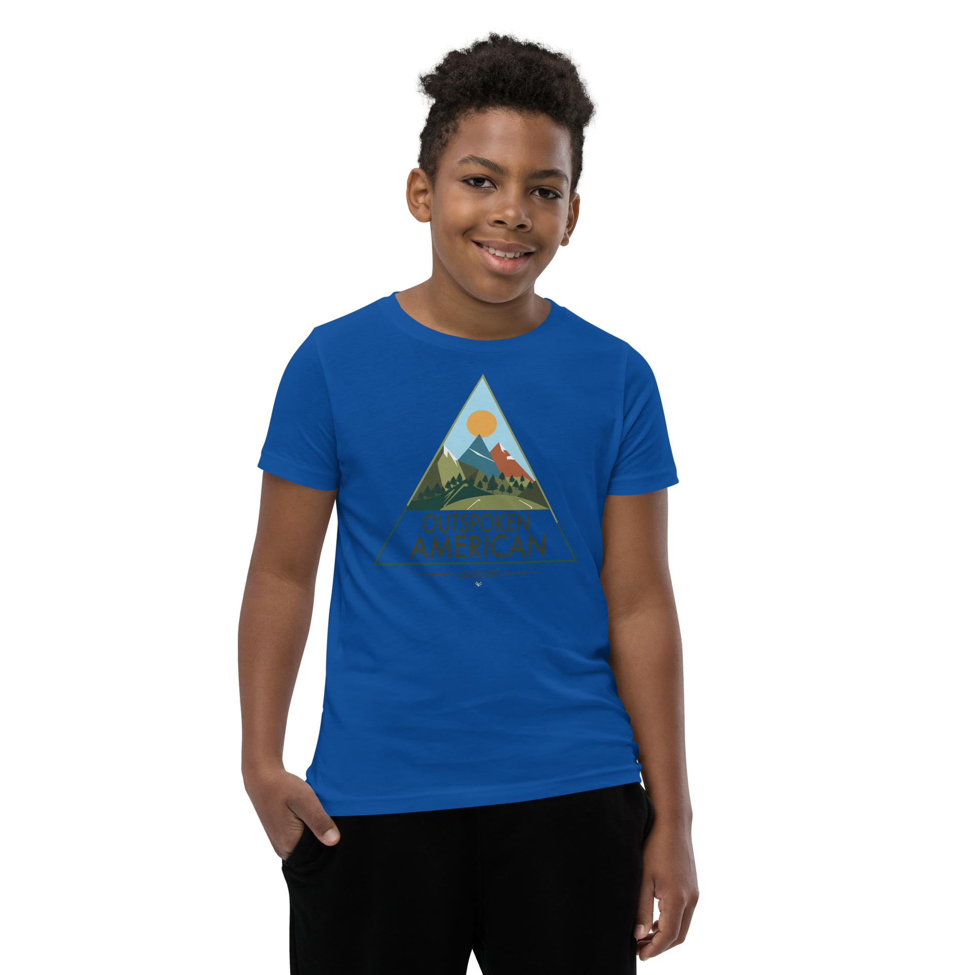 Outspoken American Outdoors (AUGUSTINE Design) Youth Tee