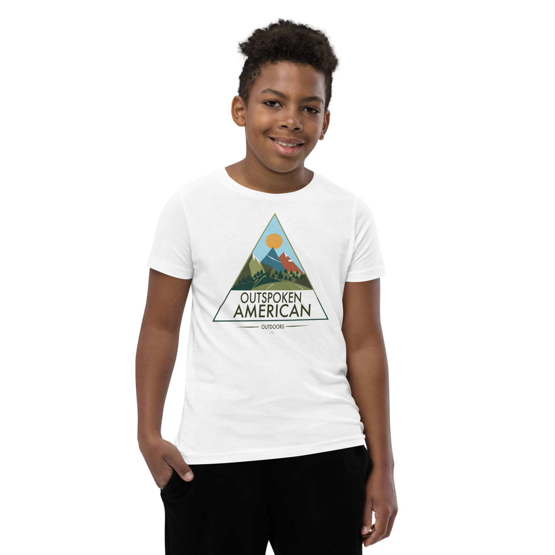 Outspoken American Outdoors (AUGUSTINE Design) Youth Tee