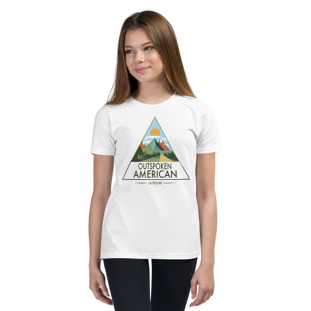 Outspoken American Outdoors (MONROE Design) Youth Tee