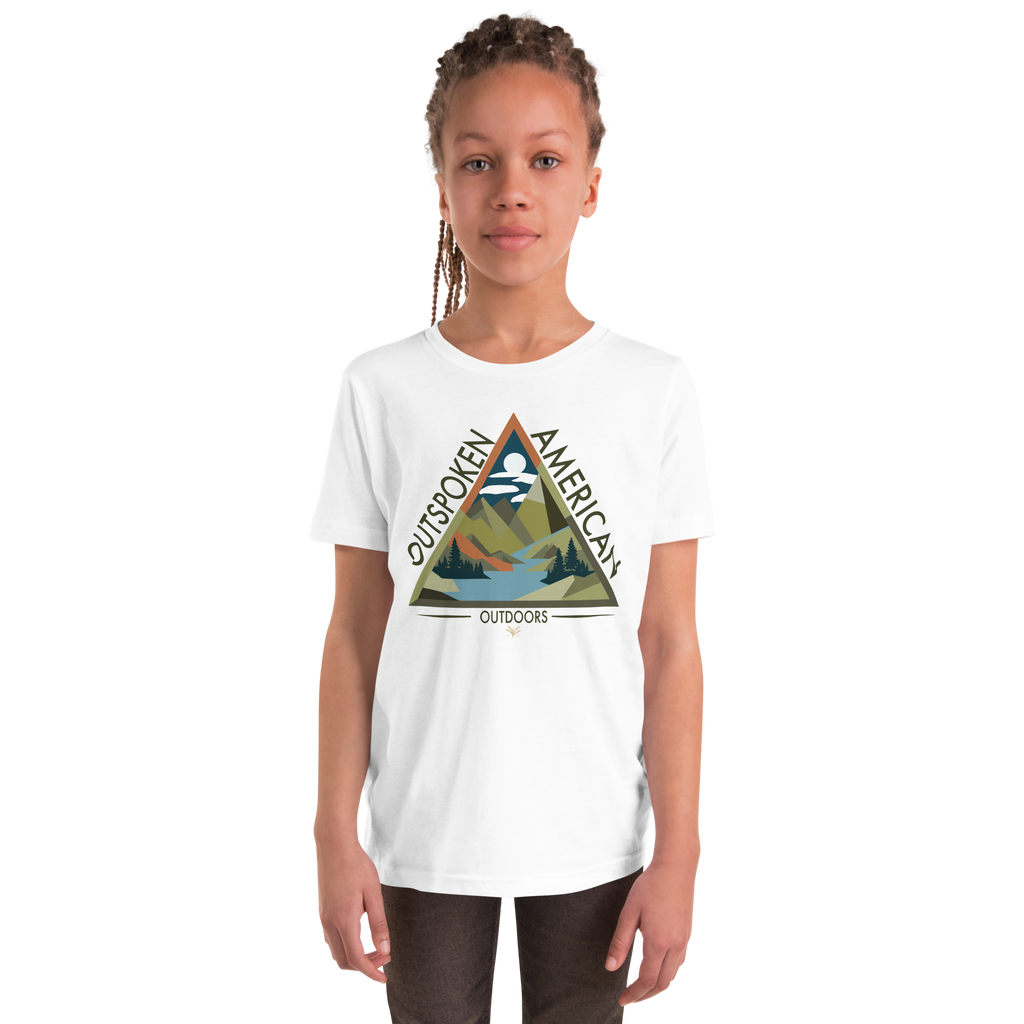 Outspoken American Outdoors (ROME Design) Youth Tee